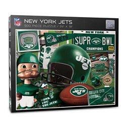 You The Fan New York Jets Retro Series 500-Piece Puzzle