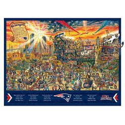 You The Fan New England Patriots Wooden Puzzle