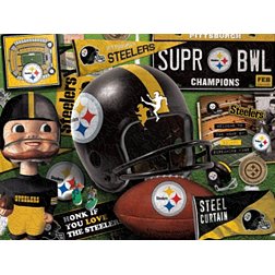 You The Fan Pittsburgh Steelers Wooden Puzzle