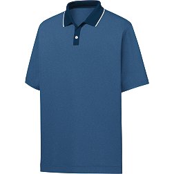 FootJoy Men's Lisle Ministripe Short Sleeve Golf Polo