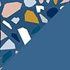 Lichen Blue/Terrazzo