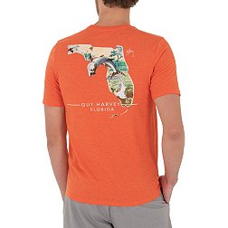Guy Harvey Men's Paradise Florida Pocket T-Shirt