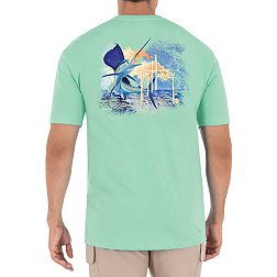 Guy Harvey Men's Sunset Sailfish Short Sleeve T-Shirt