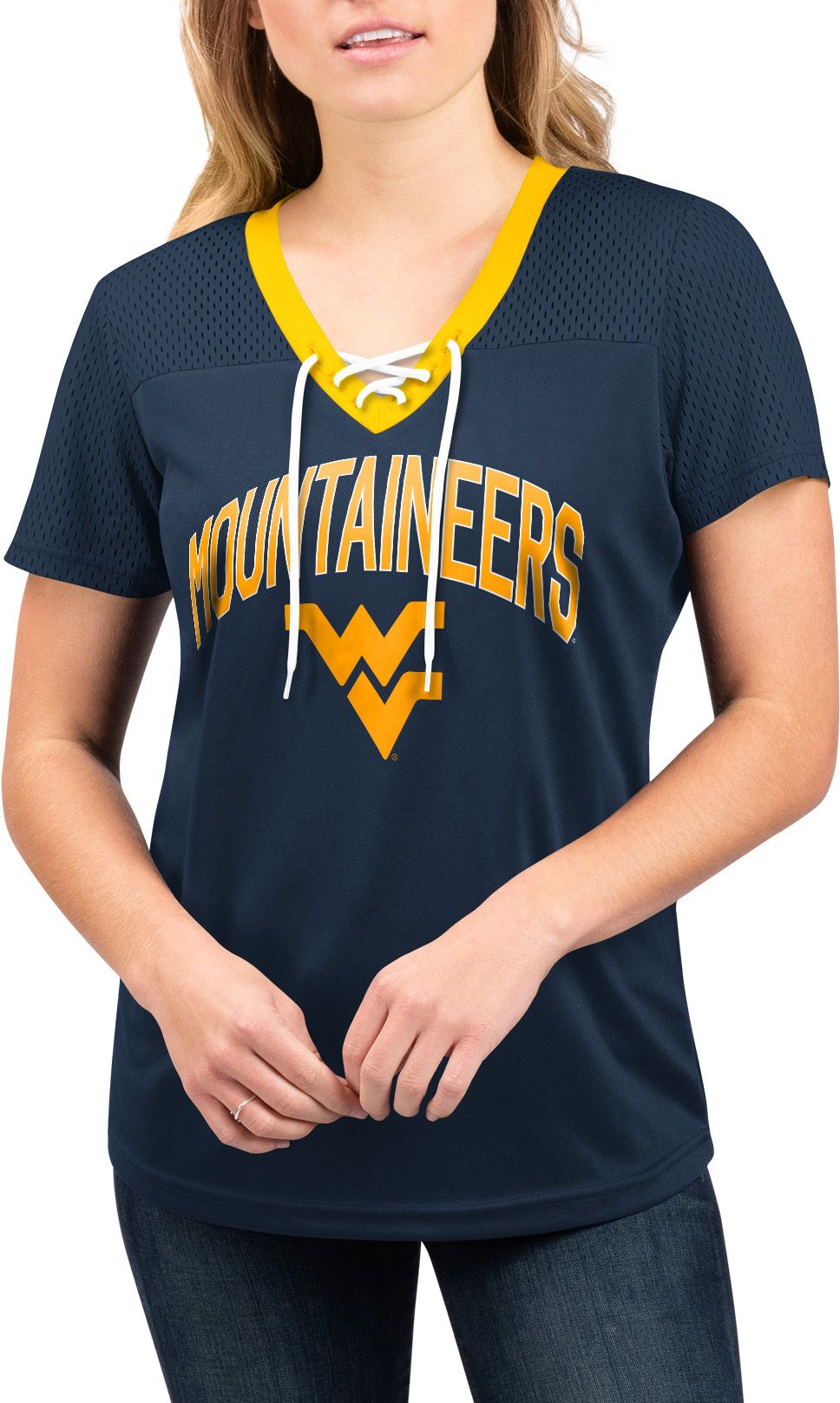 wvu women's plus size apparel