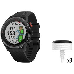 Garmin Approach S62 Premium GPS Golf Smartwatch with CT10 Club Tracking Sensors