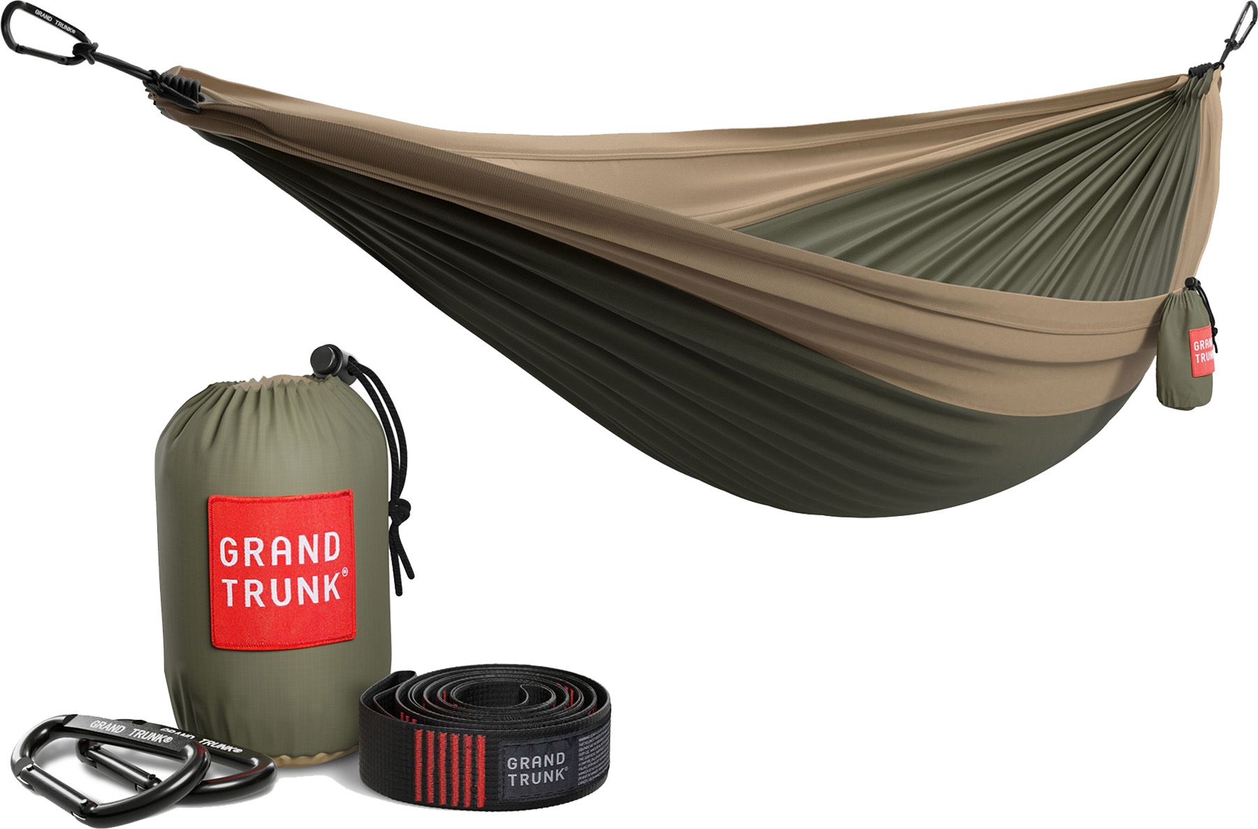 Grand Trunk Double Hammock with Straps