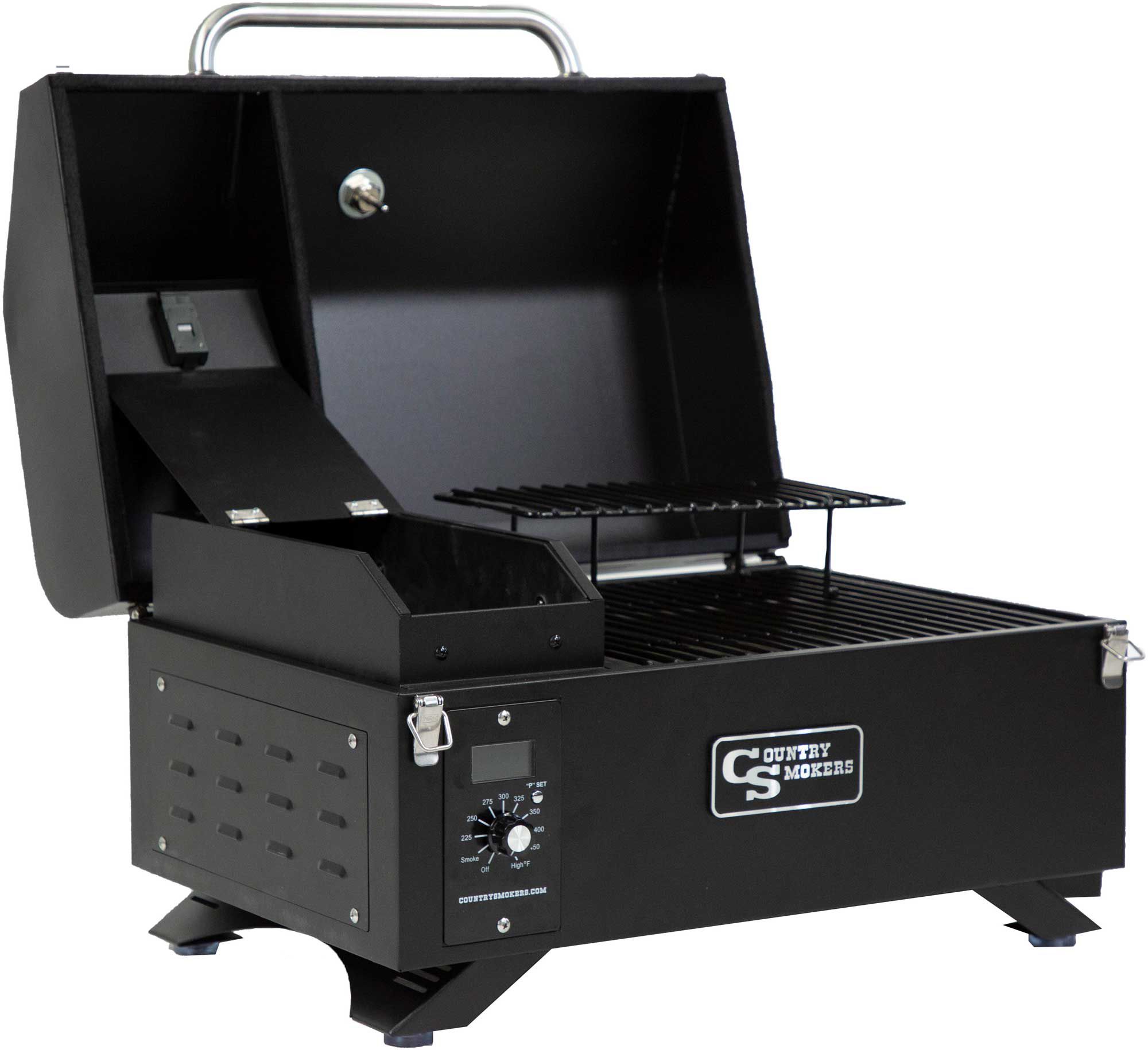 Pit Boss Country Smokers Traveler Portable Wood Pellet Grill - Black