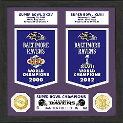 Highland Mint Baltimore Ravens Super Bowl Banner Collection Coin Photo Mint