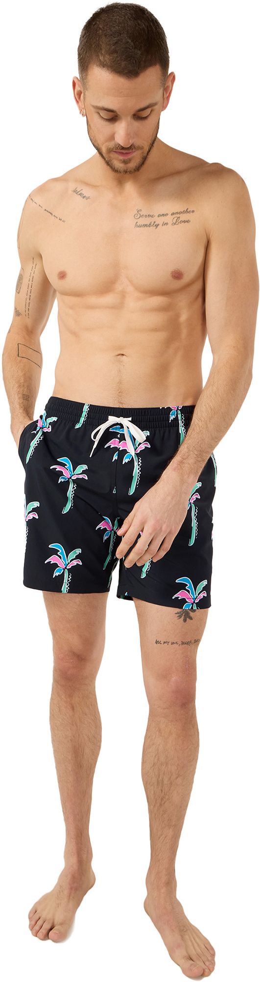 Photos - Swimwear chubbies Men's Classic 7" Swim Trunks, Large, Havana Nights 20HYHMTHNNLGHT