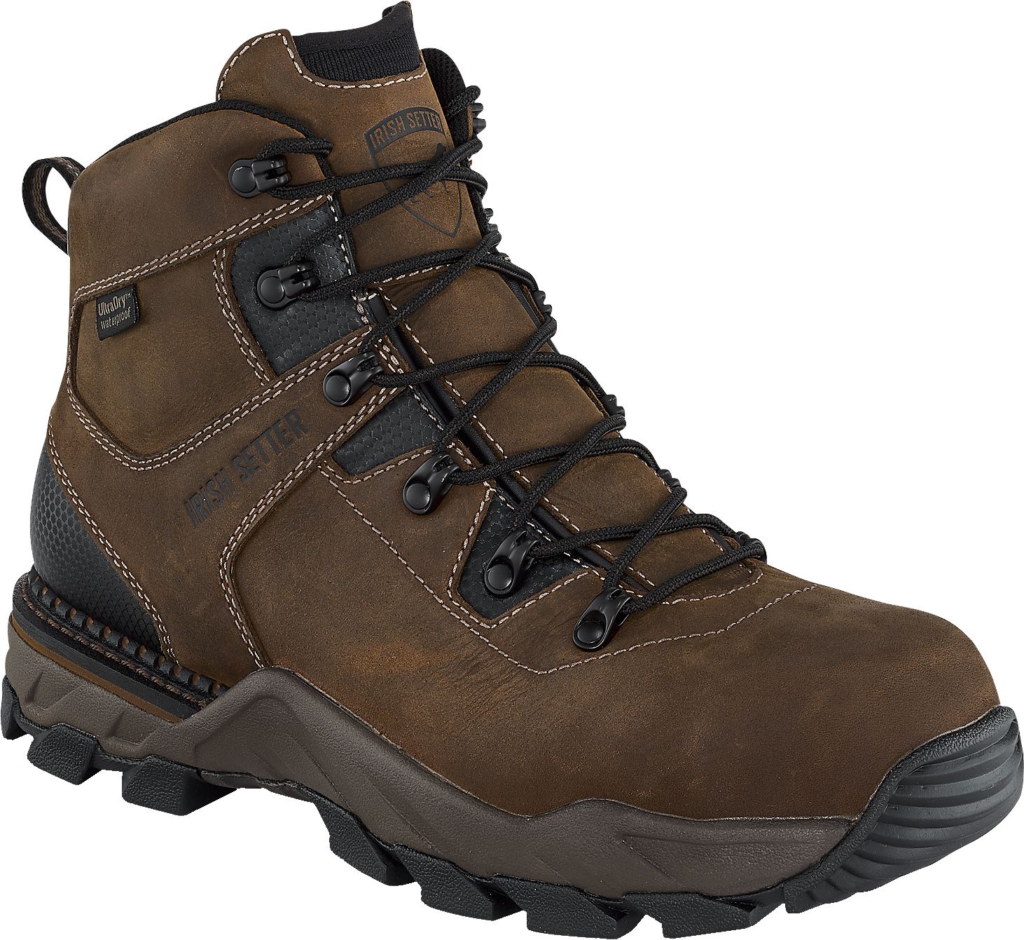 Irish Setter Men's Crosby 6'' Waterproof Safety Toe Work Boots