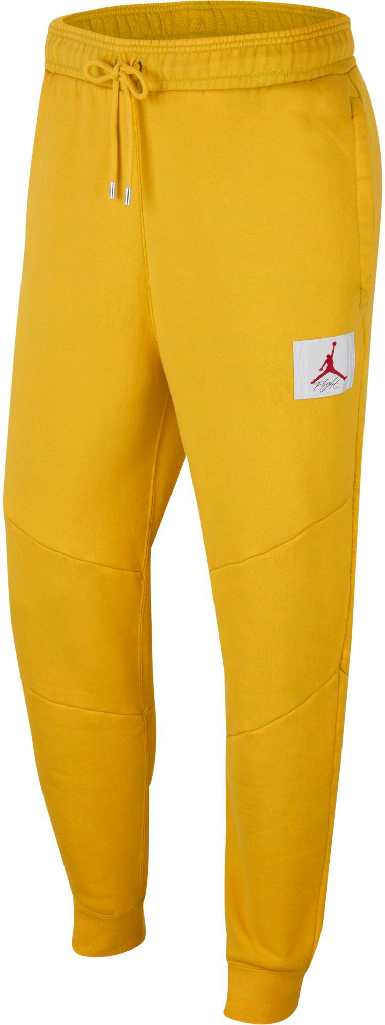 yellow jordan sweatpants