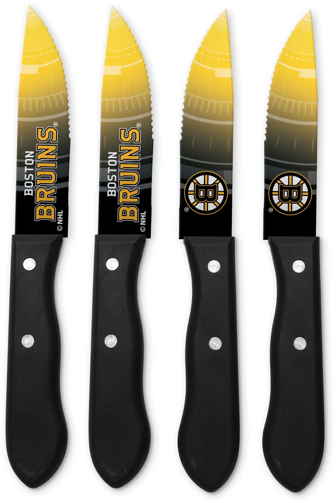 Sports Vault Boston Bruins Steak Knives