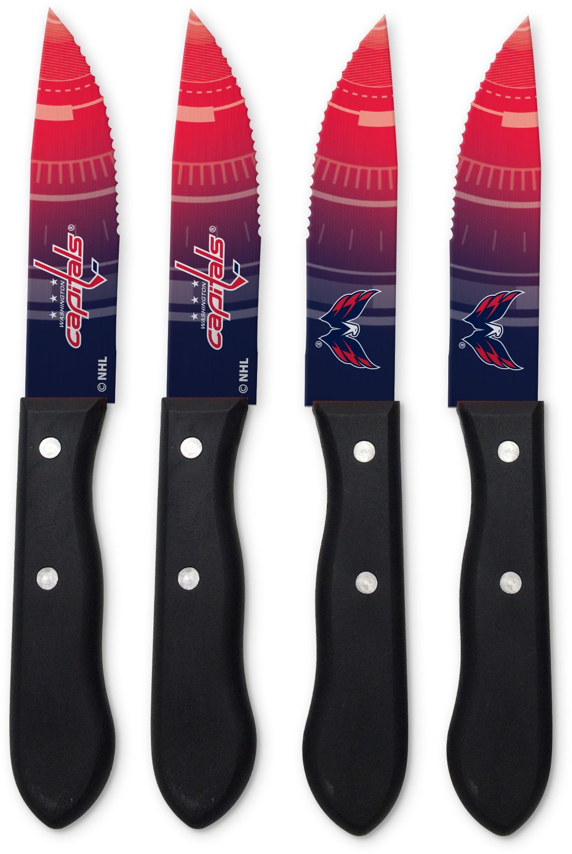 Sports Vault Washington Capitals Steak Knives