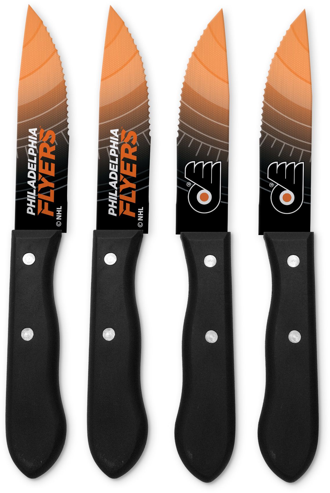 Sports Vault Philadelphia Flyers Steak Knives