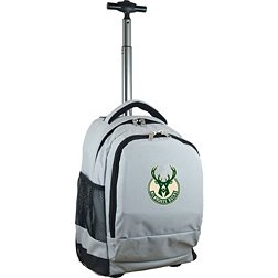 Mojo Milwaukee Bucks Wheeled Premium Grey Backpack