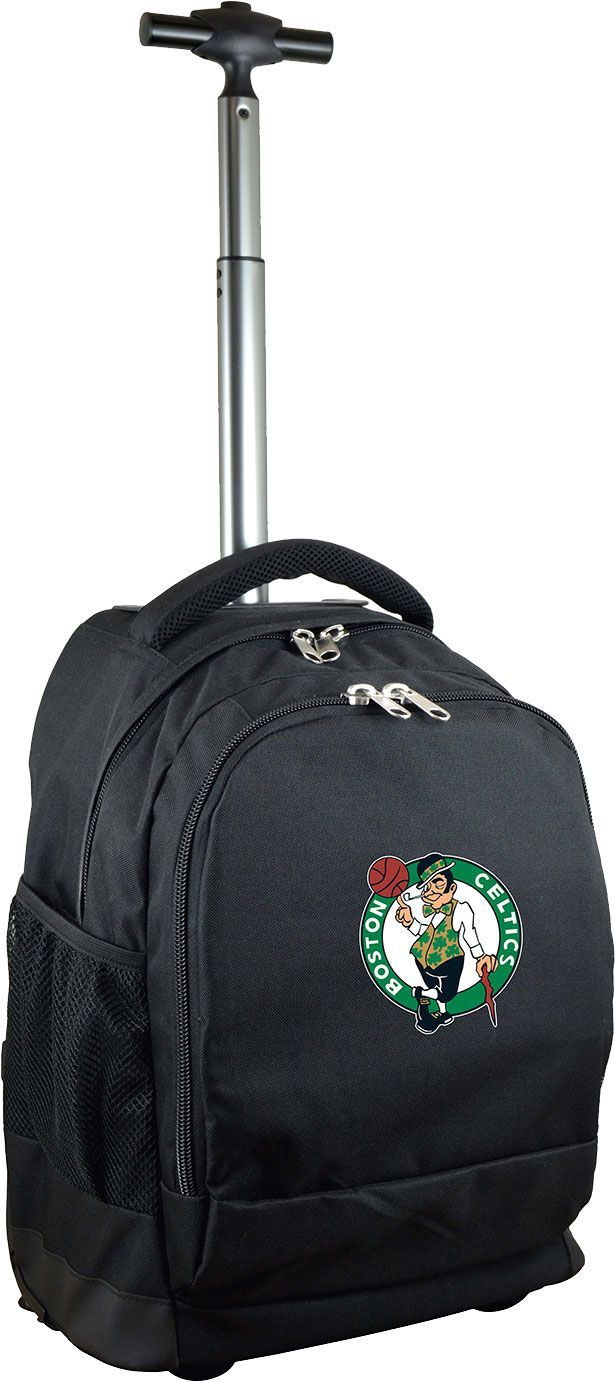 Mojo Boston Celtics Wheeled Premium Black Backpack