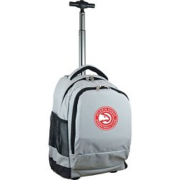 Mojo Atlanta Hawks Wheeled Premium Grey Backpack