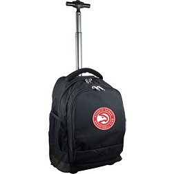 Mojo Atlanta Hawks Wheeled Premium Black Backpack