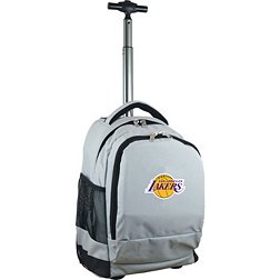Mojo Los Angeles Lakers Wheeled Premium Grey Backpack