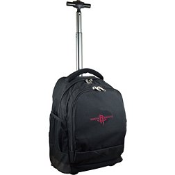 Mojo Houston Rockets Wheeled Premium Black Backpack