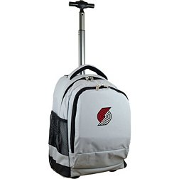 Mojo Portland Trail Blazers Wheeled Premium Grey Backpack
