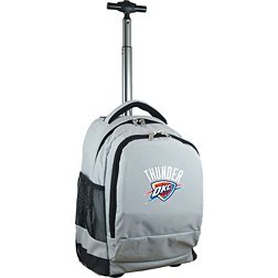 Mojo Oklahoma City Thunder Wheeled Premium Grey Backpack