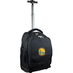 Mojo Golden State Warriors Wheeled Premium Black Backpack