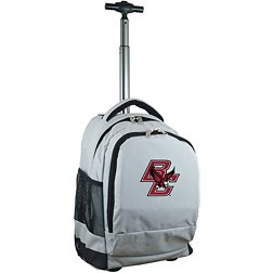 Mojo Boston College Eagles Wheeled Premium Grey Backpack