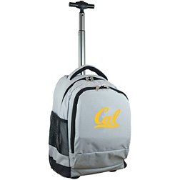 Mojo Cal Golden Bears Wheeled Premium Grey Backpack