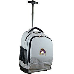 Mojo East Carolina Pirates Wheeled Premium Grey Backpack