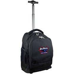 Mojo DePaul Blue Demons Wheeled Premium Black Backpack