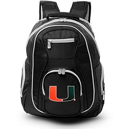 Mojo Miami Hurricanes Colored Trim Laptop Backpack