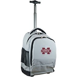 Mojo Mississippi State Bulldogs Wheeled Premium Grey Backpack