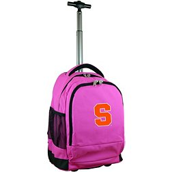 Mojo Syracuse Orange Wheeled Premium Pink Backpack