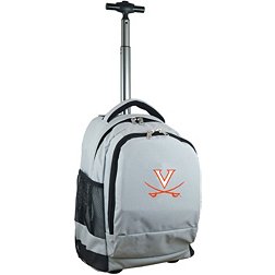 Mojo Virginia Cavaliers Wheeled Premium Grey Backpack