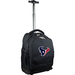 Mojo Houston Texans Wheeled Premium Black Backpack