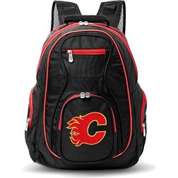 Mojo Calgary Flames Colored Trim Laptop Backpack
