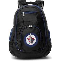 Mojo Winnipeg Jets Colored Trim Laptop Backpack