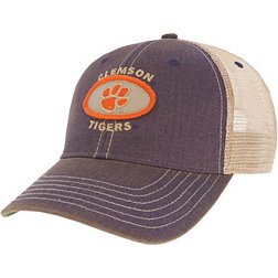 League-Legacy Men's Clemson Tigers Regalia Old Favorite Adjustable Trucker Hat
