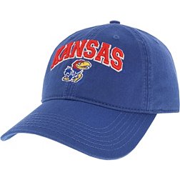 League-Legacy Men's Kansas Jayhawks Blue Relaxed Twill Adjustable Hat