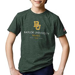 League-Legacy Youth Baylor Bears Green Tri-Blend Victory Falls T-Shirt