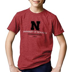 League-Legacy Youth Nebraska Cornhuskers Scarlet Tri-Blend Victory Falls T-Shirt