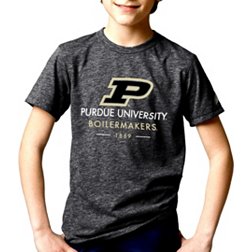 League-Legacy Youth Purdue Boilermakers Grey Tri-Blend Victory Falls T-Shirt