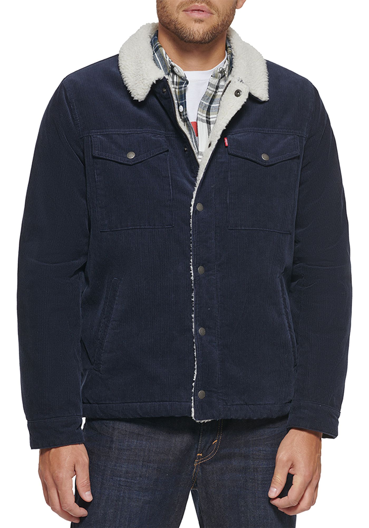 levi's sherpa corduroy jacket