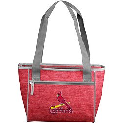 Logo Brands St. Louis Cardinals Crosshatch Can Cooler Tote