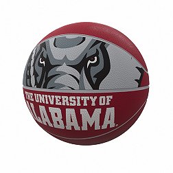 Logo Brands Alabama Crimson Tide Mascot Rubber Basketball