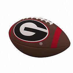 Logo Brands Georgia Bulldogs Team Stripe Composite Football