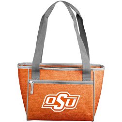 Logo Brands Oklahoma State Cowboys Crosshatch Can Cooler Tote