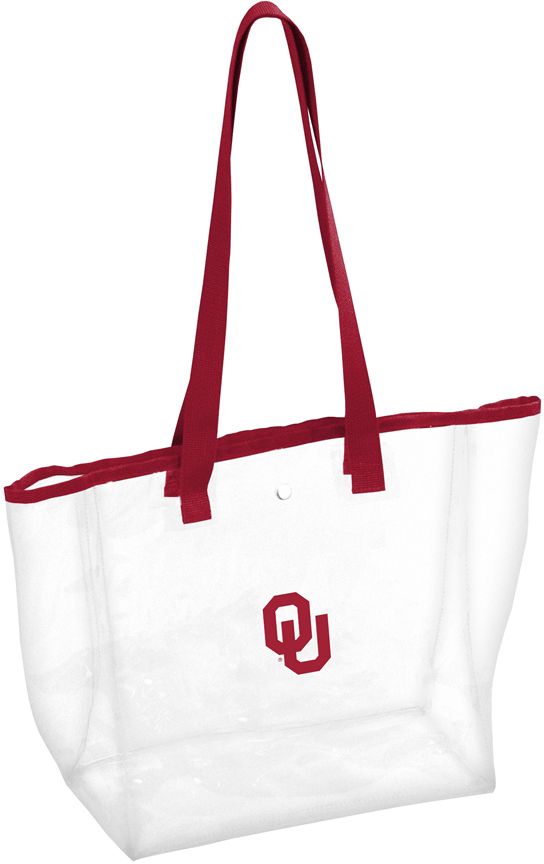 Logo Brands Oklahoma Sooners Clear Stadium Tote