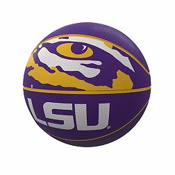 Logo Brands LSU Tigers Mascot Rubber Basketball